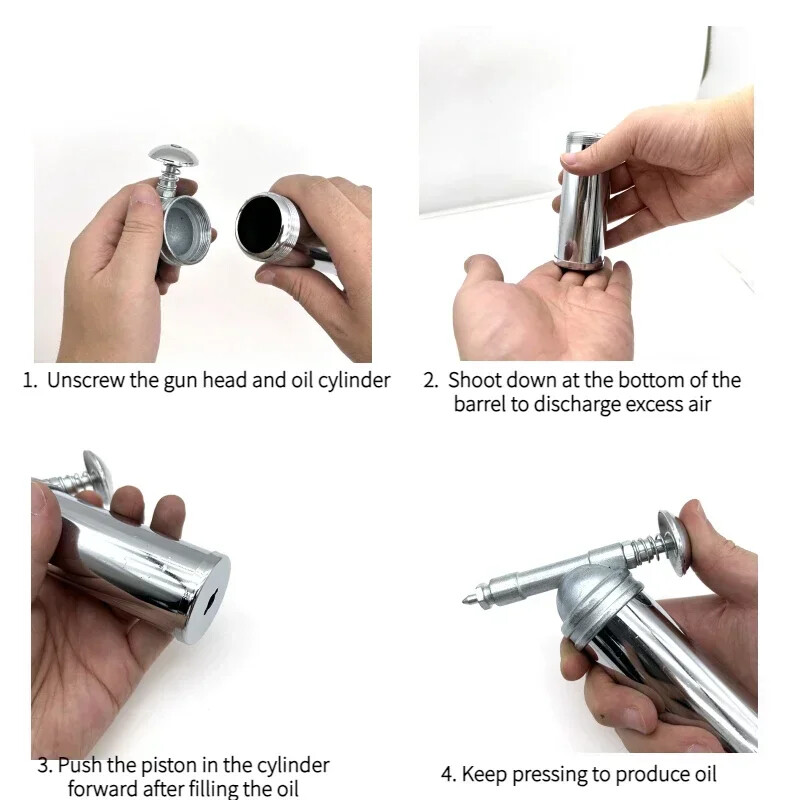 Kapacitet 80cc 1000PSI Izlazni tlak Podmazivač Mini pištolj za podmazivanje Stroj Ručni podmazivač visokog pritiska Ručni alati