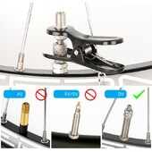 Mandrina de umflare a anvelopei Mandrină de aer de blocare Mandrină de aer pentru bicicletă Pompă de bicicletă Cap duză Adaptor furtun Conector Cap Conector supapă anvelope