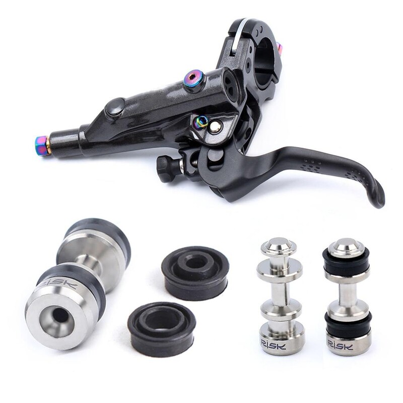RISK Titánový piest brzdovej páky pre horský bicykel pre Shimano SLX XT M8000 M7000 M785, náhradný diel na opravu piestu kotúčovej brzdy, diel na opravu bicykla