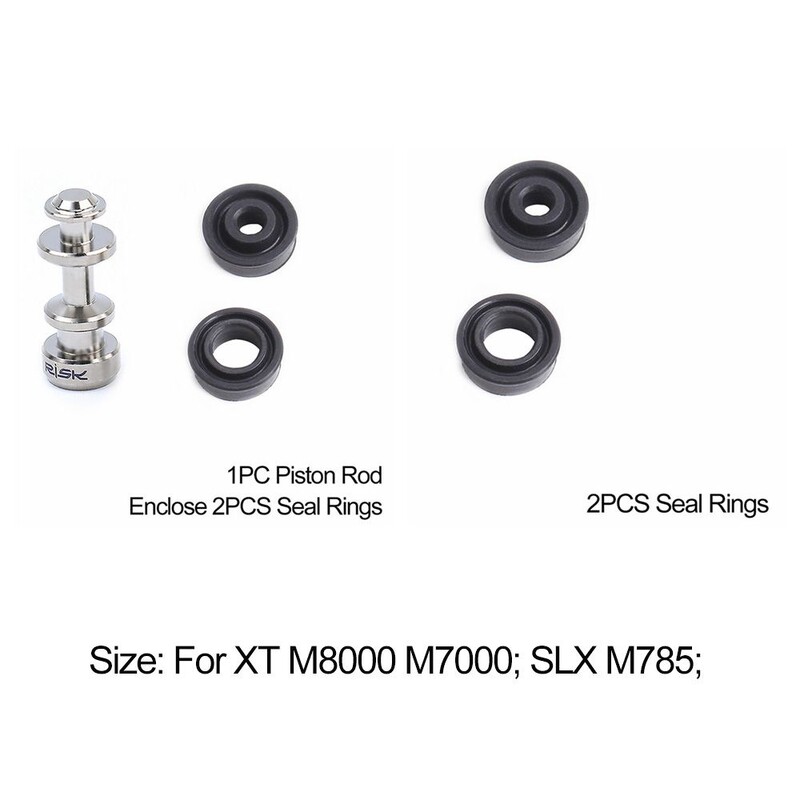 RISK Titánový piest brzdovej páky pre horský bicykel pre Shimano SLX XT M8000 M7000 M785, náhradný diel na opravu piestu kotúčovej brzdy, diel na opravu bicykla