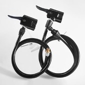 Produžno crijevo zračne pumpe 80/125 cm Produžena cijev za napuhavanje zraka Zamjensko crijevo zračne pumpe Nepropusno crijevo za napuhavanje usta Pumpna cijev