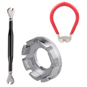 Cheie cu spițe pentru bicicletă Reglarea roții Corectează deformarea instrumentului pentru roți de protecție Instrumente de reparare a bicicletei pentru biciclete de munte