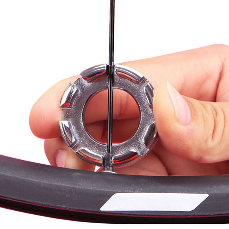 Cheie cu spițe pentru bicicletă Reglarea roții Corectează deformarea instrumentului pentru roți de protecție Instrumente de reparare a bicicletei pentru biciclete de munte