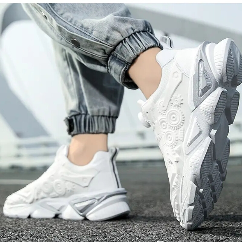 Tenisice s rotirajućom kopčom Muške obuće Hombre Athletic Mens Shoes Udobne košarkaške tenisice zapatillas de deporte mens