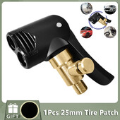 Pumpa za bicikle Adapter za crijevo s mlaznicom s dvostrukom glavom Servisni dijelovi za pumpu F/VA/V Schrader/Presta pretvarač ventila Bicikl