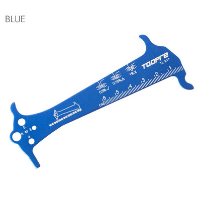 Indikator istrošenosti lanca bicikla Ravnalo Alat za popravak Od nehrđajućeg čelika Planinska cesta Mjerač lanca bicikla Kontrola mjerenja Promjer vijka