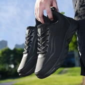 Pánske športové bežecké topánky, jarné a jesenné, ležérne, skákacie, lacné, výpredaj, kórejské, štýlové, na chôdzu, ľahké, vo výpredaji