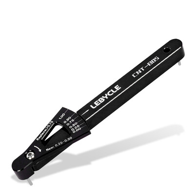 Rigla de măsurare a lanțului de bicicletă de munte Indicator de uzură Instrument pentru etrier de detectare a întinderii lanțului de bicicletă de drum Accesorii pentru biciclete