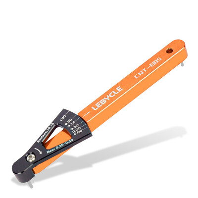 Rigla de măsurare a lanțului de bicicletă de munte Indicator de uzură Instrument pentru etrier de detectare a întinderii lanțului de bicicletă de drum Accesorii pentru biciclete