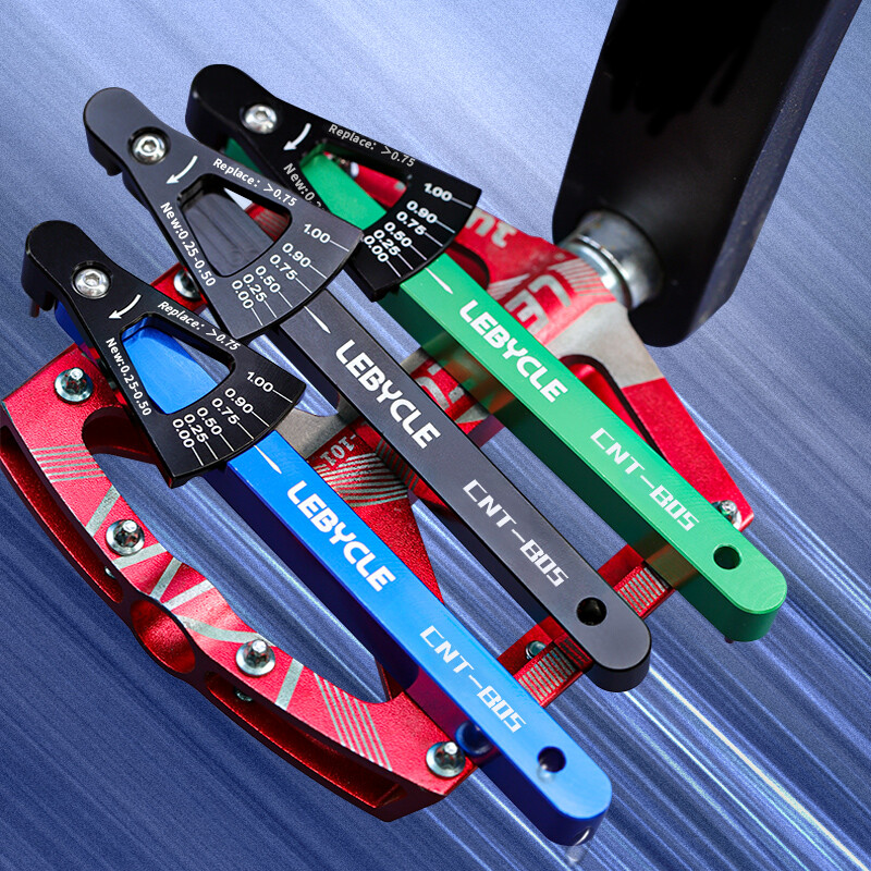 Rigla de măsurare a lanțului de bicicletă de munte Indicator de uzură Instrument pentru etrier de detectare a întinderii lanțului de bicicletă de drum Accesorii pentru biciclete