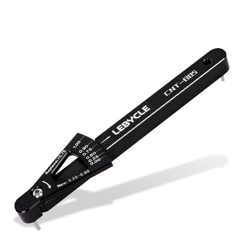 Rigla de măsurare a lanțului de bicicletă de munte Indicator de uzură Instrument pentru etrier de detectare a întinderii lanțului de bicicletă de drum Accesorii pentru biciclete