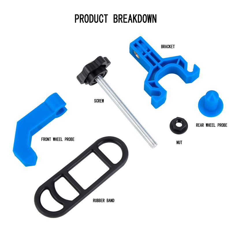 Jednostavni alati za podešavanje prstena za bicikle Brdski bicikl za pomoćne naplatke kotača za podešavanje Alati za popravak grupe kotača