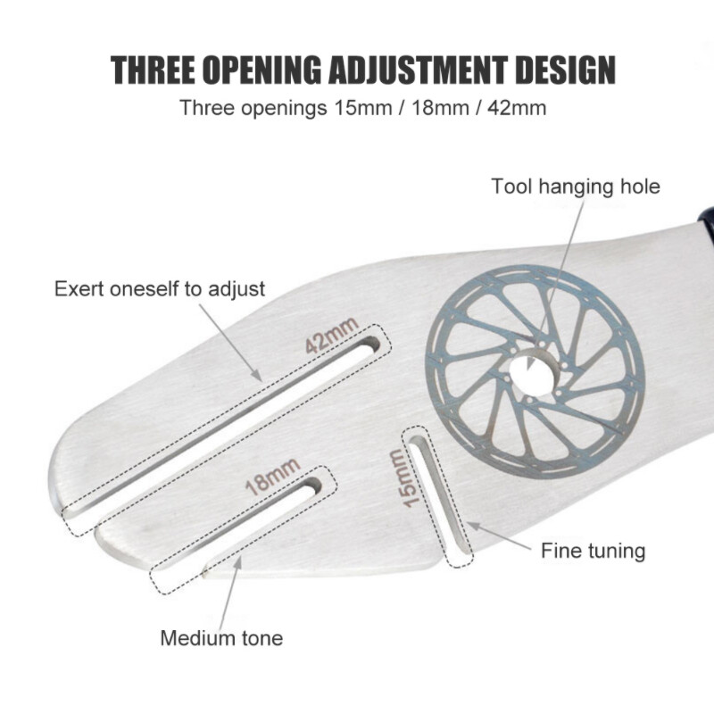 MTB biciklizam Alati za poravnanje rotora disk kočnice Popravak zazora cestovnog bicikla Korekcija podešavanja Biciklistički ključ od nehrđajućeg čelika