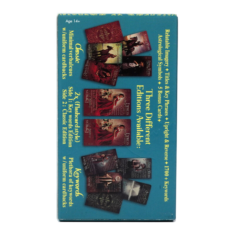 iN2IT Tarot špil s ključnim riječima 78 tarot karata Oracle Cards špil za početnike i prikladan za praktičare na svim razinama vještina