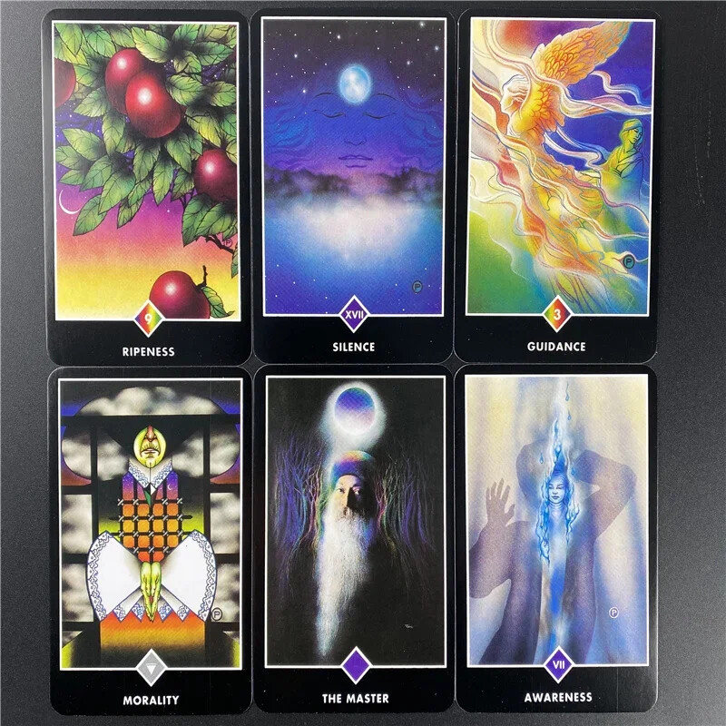 Nove Osho Zen Tarot karte PDF Vodič Engleska verzija Oracle Deck Društvena igra Za društvene igre za zabave