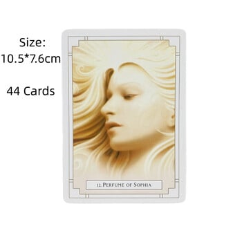 White Light Oracle Cards Παιχνίδι μαντείας Tarot Divination Edition Creativity Messages Board Deck