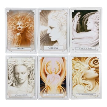 White Light Oracle Cards Παιχνίδι μαντείας Tarot Divination Edition Creativity Messages Board Deck