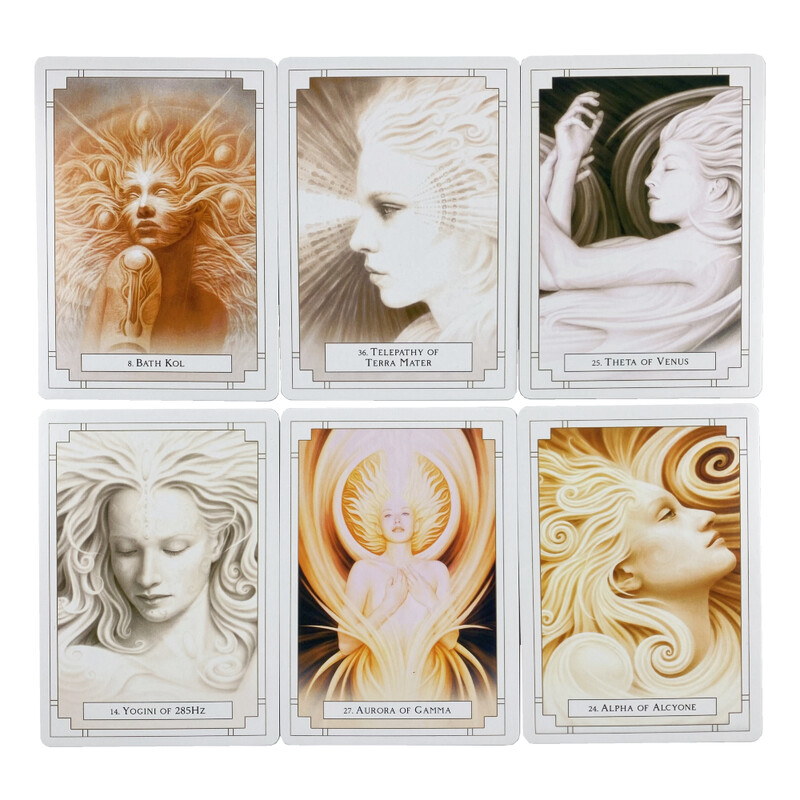 White Light Oracle Cards Game Proricanje sudbine Tarot Divination Edition Kreativnost Poruke Špil