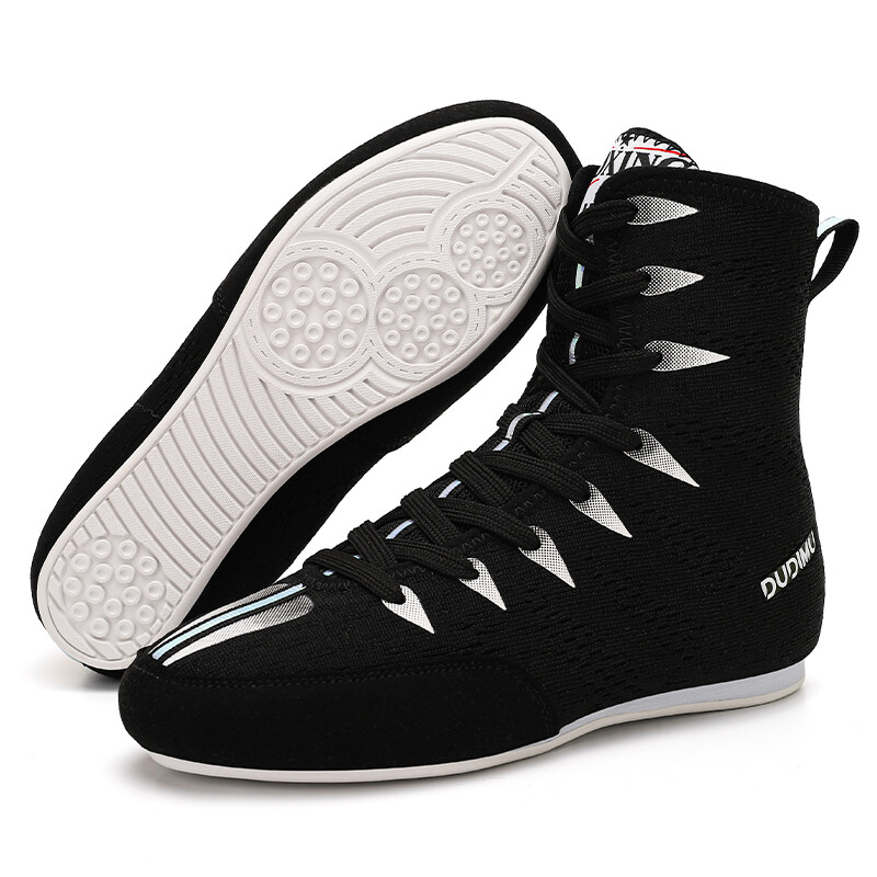 Nauji vaikiški sportiniai bateliai bokso bateliai berniukai mergaitės vaikams profesionalūs bokso dėvimi prabangūs imtynių sportbačiai neslystantys skraidymo sportbačiai