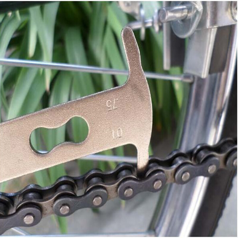 Indikator istrošenosti lanca bicikla Provjera lanca Mjerenje Alat za popravak Ravnalo za cestovni brdski hibridni bicikl