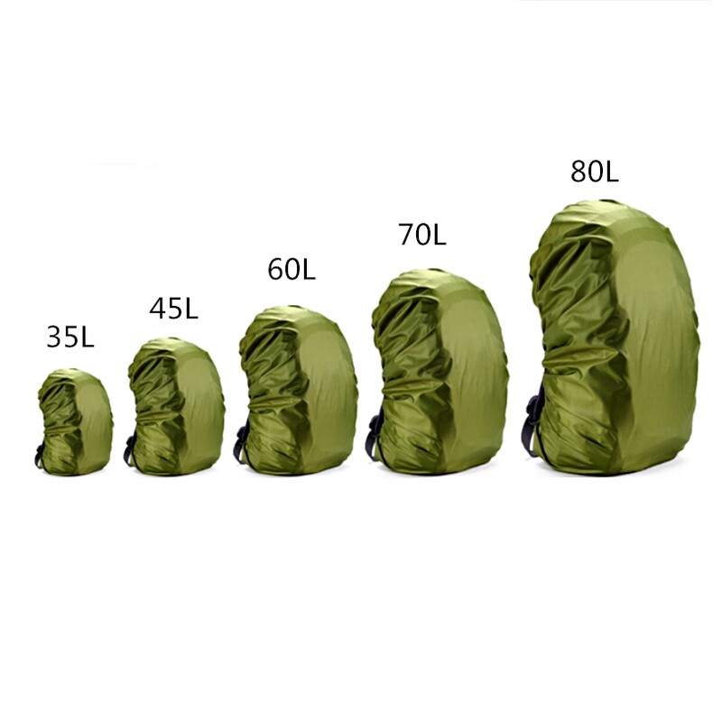 20-80L veekindel tolmukindel seljakott õlakott Väike suur kate kaasaskantav ülikerge päikesekaitse välimatkakott