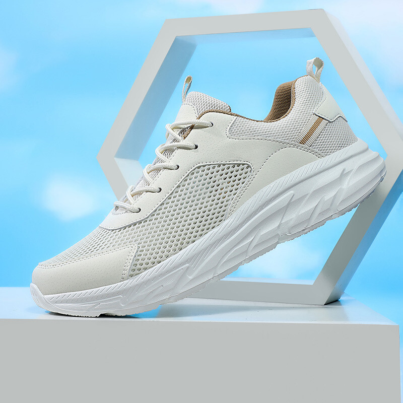 Muške teniske tenisice Prozračne mrežaste tenisice Ultralake muške tenisice s mekim debelim potplatom