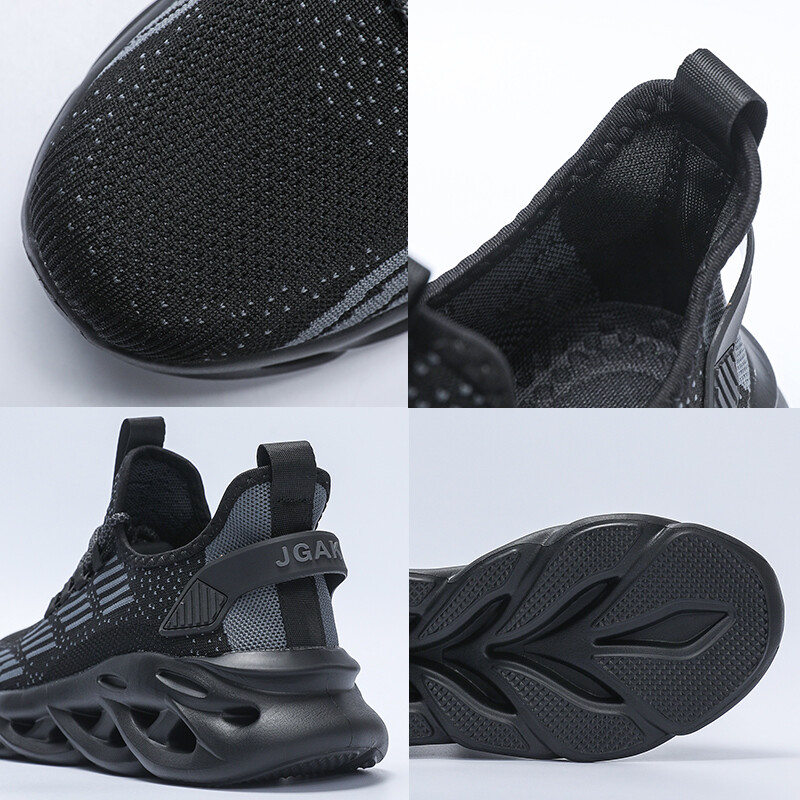 Dimensiune mare 39-50 Platformă, cu talpă groasă, șosete bărbați, pantofi de tenis din plasă respirabilă, încălțăminte de mers, maro, tenis masculin