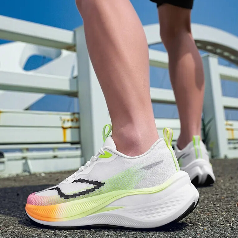 Vyriški laisvalaikio bėgimo bateliai Unisex trikotažiniai kvėpuojantys sportiniai sportbačiai, moteriški, neslystantys, patogūs batai laisvalaikiui teniso bateliai