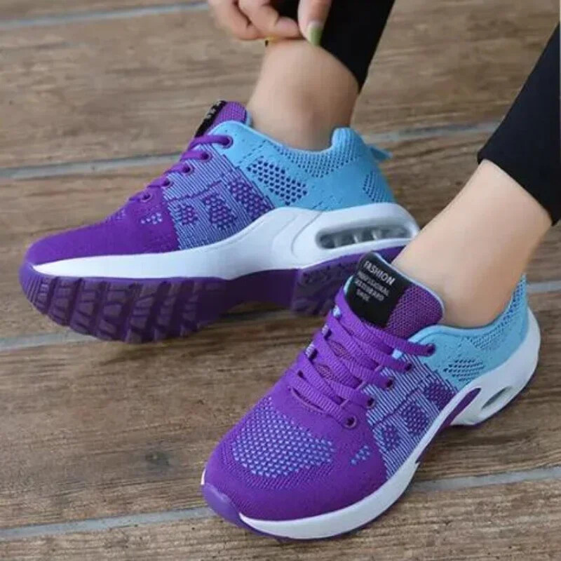 Ženske tenisice za trčanje Prozračne ležerne cipele za vanjsku laganu crnu tenisku sportsku obuću Ležerne tenisice za hodanje za žene