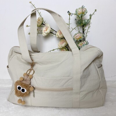 Nová cestovná taška s vysokou kapacitou, prenosná ľahká a ležérna taška cez rameno, dámska taška na dochádzanie do školy, športovú tašku na jogu