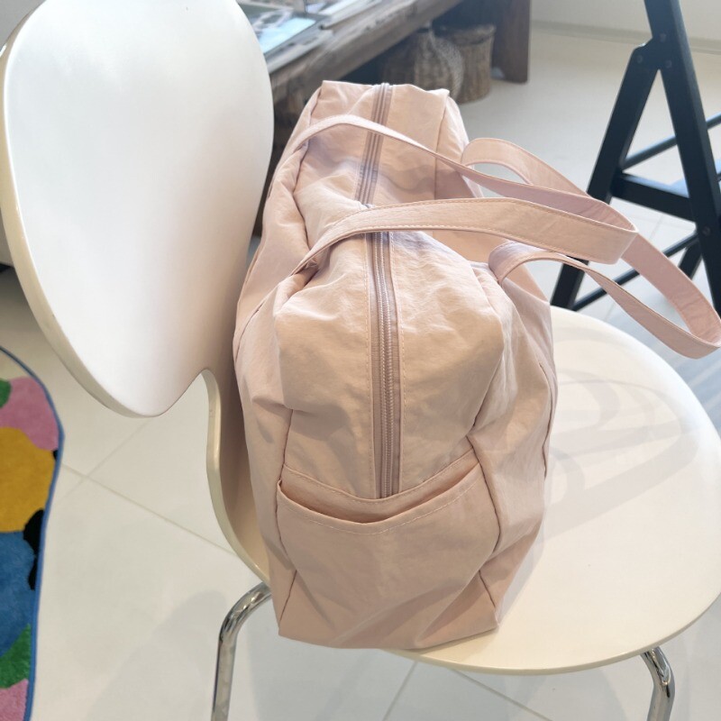 Nová cestovná taška s vysokou kapacitou, prenosná ľahká a ležérna taška cez rameno, dámska taška na dochádzanie do školy, športovú tašku na jogu