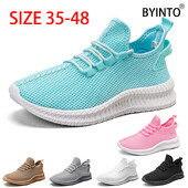 Μεγάλο μέγεθος 35-48 Νέα γυναικεία αθλητικά παπούτσια τένις Ελαφρύ αναπνεύσιμο ανδρικό αθλητικό παπούτσια Μπλε ροζ κάλτσα Παπούτσια Tenis Feminino Masculino