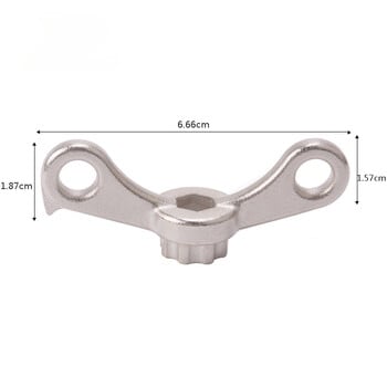 Инструмент за премахване на манивела на велосипед MTB Road Bike Crankset Crank Arm Wheel Key за Shimano Crank Cover Инструменти за колоездене Ремонт на гаечни ключове