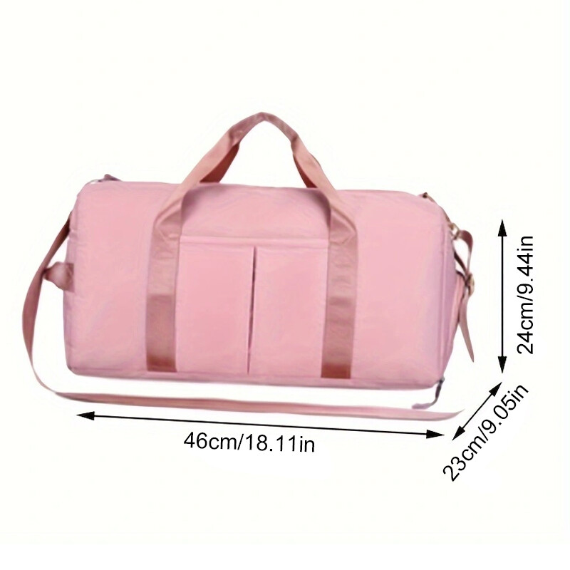Ženska sportska torba za teretanu Putna torba za suho i mokro muško ručna torba Višenamjenska torba za plivanje Crna ružičasta