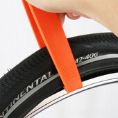 Nástroj na montáž pneumatík Super B TL-08 Pro na bicykle na demontáž a montáž pneumatík na ráfik, najmä pre úzke pneumatiky, náradie na opravu bicyklov