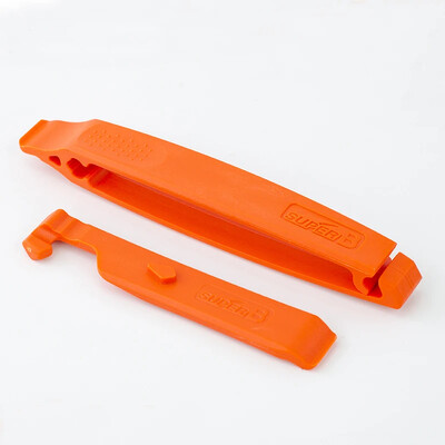 Nástroj na montáž pneumatík Super B TL-08 Pro na bicykle na demontáž a montáž pneumatík na ráfik, najmä pre úzke pneumatiky, náradie na opravu bicyklov