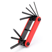 7 в 1 Шестоъгълен динамометричен ключ Инструмент Многофункционален ключ Гаечен ключ Шестостенен ключ за инструменти за ремонт на велосипеди Преносим комплект гаечен ключ