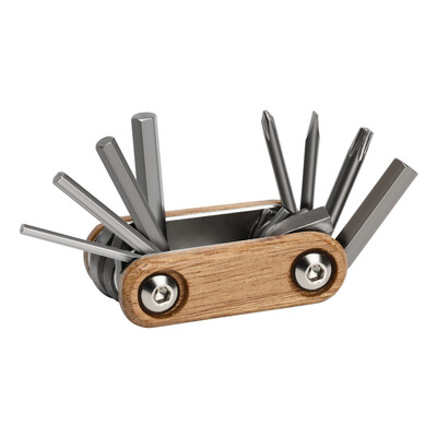 Prijenosni imbus ključ 8 u 1 Alat za popravak bicikala 2/3/4/5/6 mm Višenamjenski alat za brdski cestovni bicikl