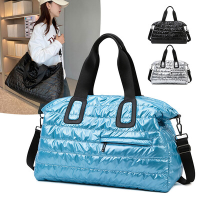 Wet Dry Separation Duffle Tote Bag Τσάντες σαββατοκύριακου μεγάλης χωρητικότητας Πολυλειτουργική καπιτονέ τσάντα γυμναστικής αδιάβροχη για ταξίδια σε εξωτερικό χώρο