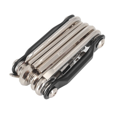 11 u 1 Komplet alata za popravak bicikala Ključ za brdski bicikl Odvijač Lanac Šesterokutna žbica Višenamjenski set za popravak bicikla Alat za biciklizam