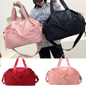 Ženska sportska torba za teretanu Podloga za plivanje za suho i mokro odvajanje Ružičasta torba za vikend putovanja Sportska torba za nošenje preko ramena