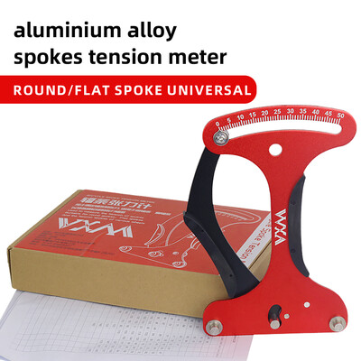 VXM Bicikl od aluminijske legure Indikator Attrezi Meter Tensiometer Spoke Tension Wheel Graditelji MTB Bicycle Anrancee Alat za popravak žbica
