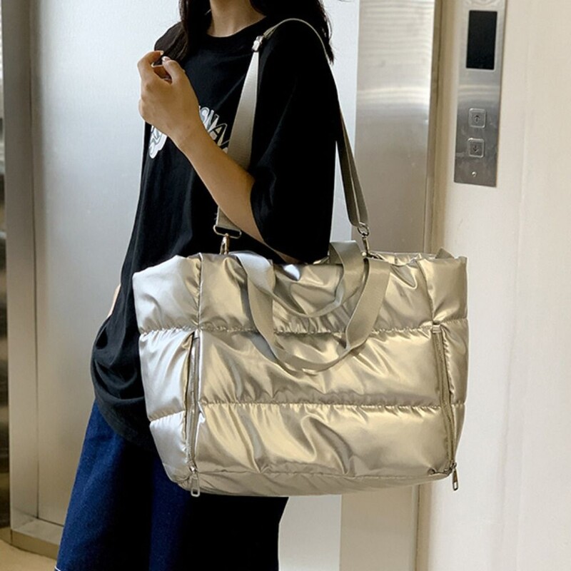 Putna biserna torba za rame Laptop Jednobojna velika torba Torba za jogu Torba velikog kapaciteta ispod pazuha