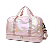 Ženska putna torba za teretanu Ručna torba velikog kapaciteta Torba za rame Ležerne torbe za prtljagu preko ramena Suho mokro odvajanje Sportska torba za fitnes