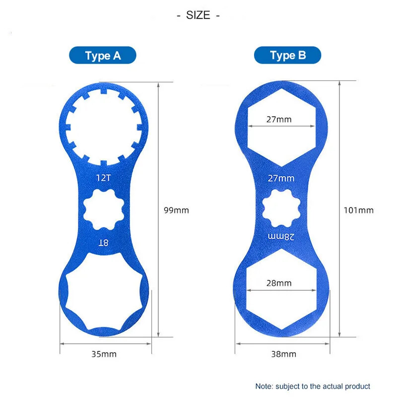 Alat za uklanjanje prednje vilice bicikla SR Suntour XCR/XCT/XCM/RST Alat za ugradnju amortizera Ključ za kapicu vilice bicikla