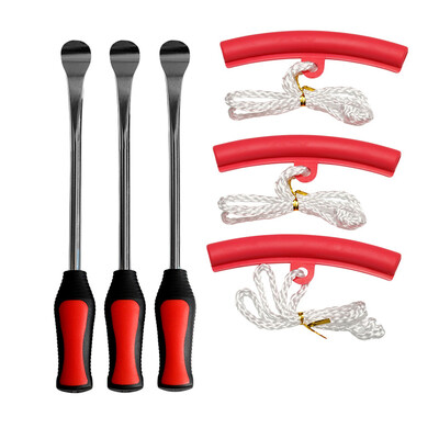 Pârghii pentru scule de schimbare a anvelopelor de bicicletă cu motor Kit de anvelope cu lingură automată Instrumente de schimbare a pârghiei Protector pentru jante Instrument profesional pentru repararea anvelopelor