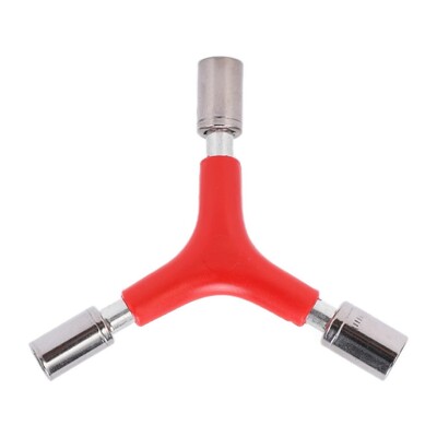 Shape Bike sešstūra ligzdas uzgriežņu atslēga Pārnēsājama viegla velosipēda trīsstūra uzgriežņu atslēga Mazāka piepūle Augstas cietības trīsstūra sešstūra uzgriežņu atslēga