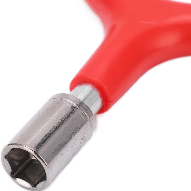 Shape Bike sešstūra ligzdas uzgriežņu atslēga Pārnēsājama viegla velosipēda trīsstūra uzgriežņu atslēga Mazāka piepūle Augstas cietības trīsstūra sešstūra uzgriežņu atslēga