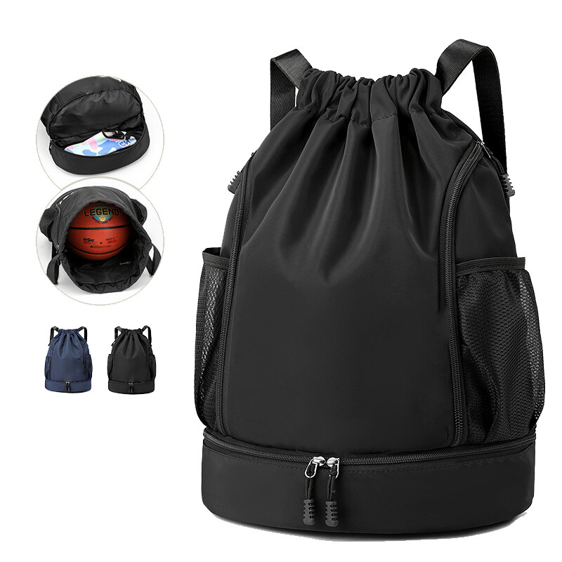 Torba za fitness Sportski ruksak Muška ženska vodootporna torba za teretanu s pretincem za cipele Prijenosna sportska torba za košarku Ruksak za teretanu