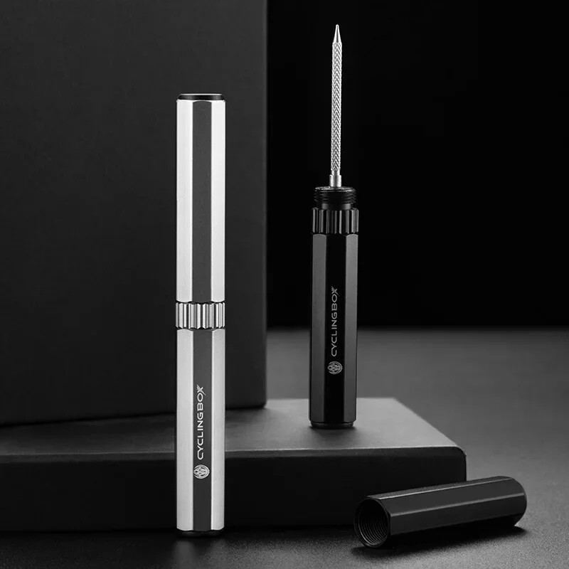 Komplet alata za popravak guma bez zračnica za MTB cestovni bicikl Mini bicikl Probušivanje guma za male bicikle Flat Fix Patch Bušilica Prijenosna guma za brtvljenje